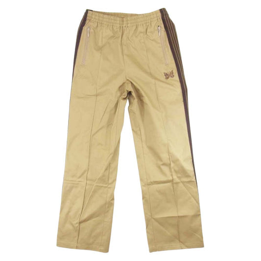 Needles ニードルス 20AW HM369 nano universe ナノユニバース 別注 TRACK PANTS トラック パンツ ベージュ系 S【中古】