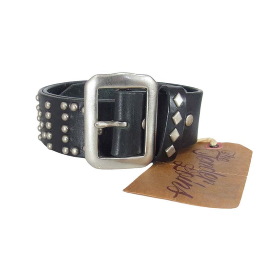 TENDERLOIN テンダーロイン × HTC × PORTER ポーター STUD BELT スタッズ ベルト ブラック系 L【中古】