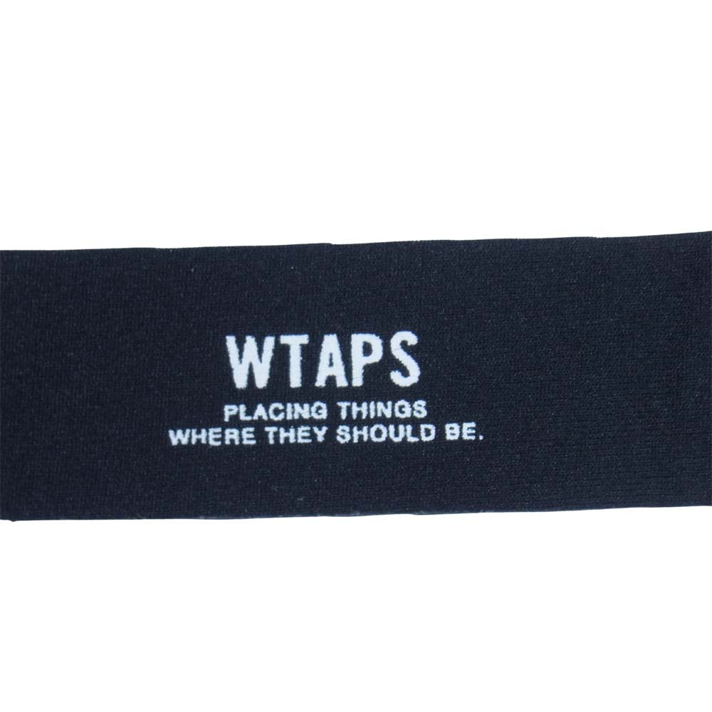 WTAPS ダブルタップス × CHUMS チャムス EYEWEAR RETAINER / STRAP サングラス ストラップ ブラック系【中古】