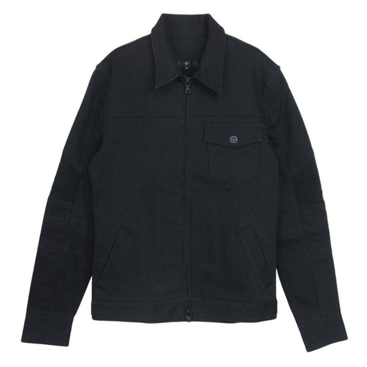 NO ID. ノーアイディ ストレッチ ブラックデニム ジャケット ブラック系 2【中古】