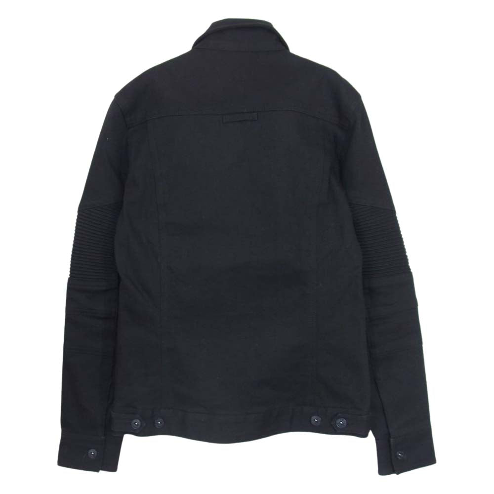 NO ID. ノーアイディ ストレッチ ブラックデニム ジャケット ブラック系 2【中古】