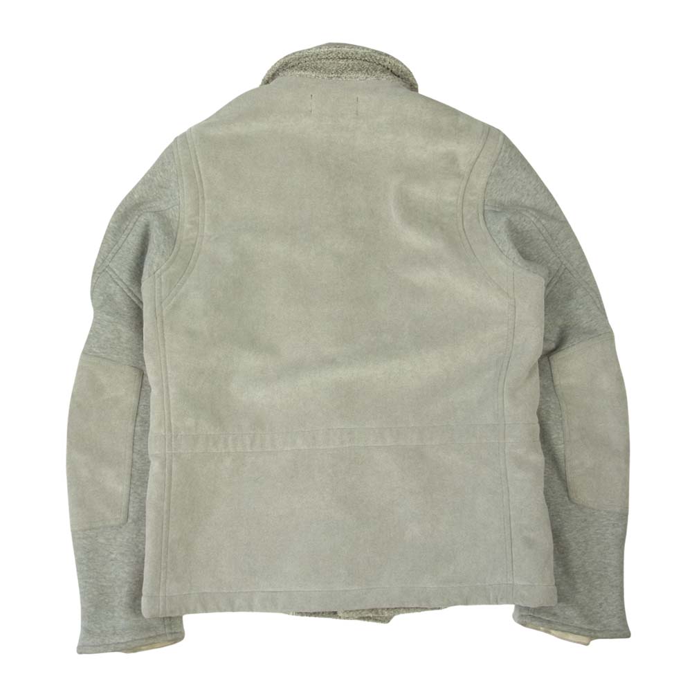 JUNYA WATANABE COMME des GARCONS ジュンヤワタナベコムデギャルソン eye AD2016 WR-J911 フェイクスエード切替 シングルライダース グレー系 S【中古】