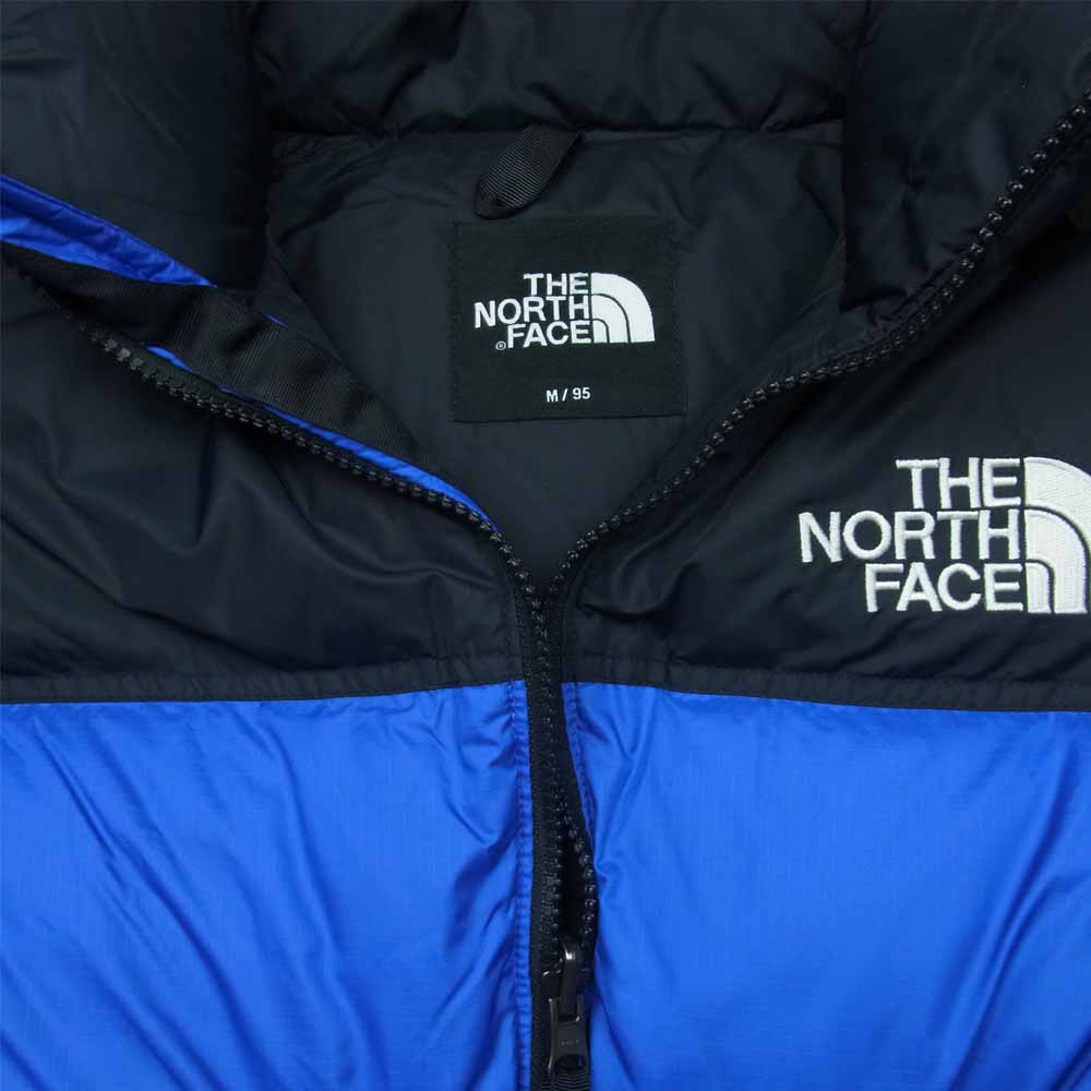 THE NORTH FACE ノースフェイス NJ1DK50E 1996 Retro Nuptse Long Sleeve Down Jacket ヌプシ ダウン ジャケット ブラック系 ブルー系 M【美品】【中古】