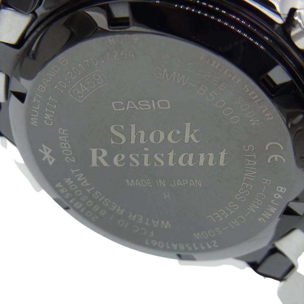 G-SHOCK ジーショック GMW-B5000D-1JF FULL METAL フルメタル 電波ソーラー 腕時計【極上美品】【中古】