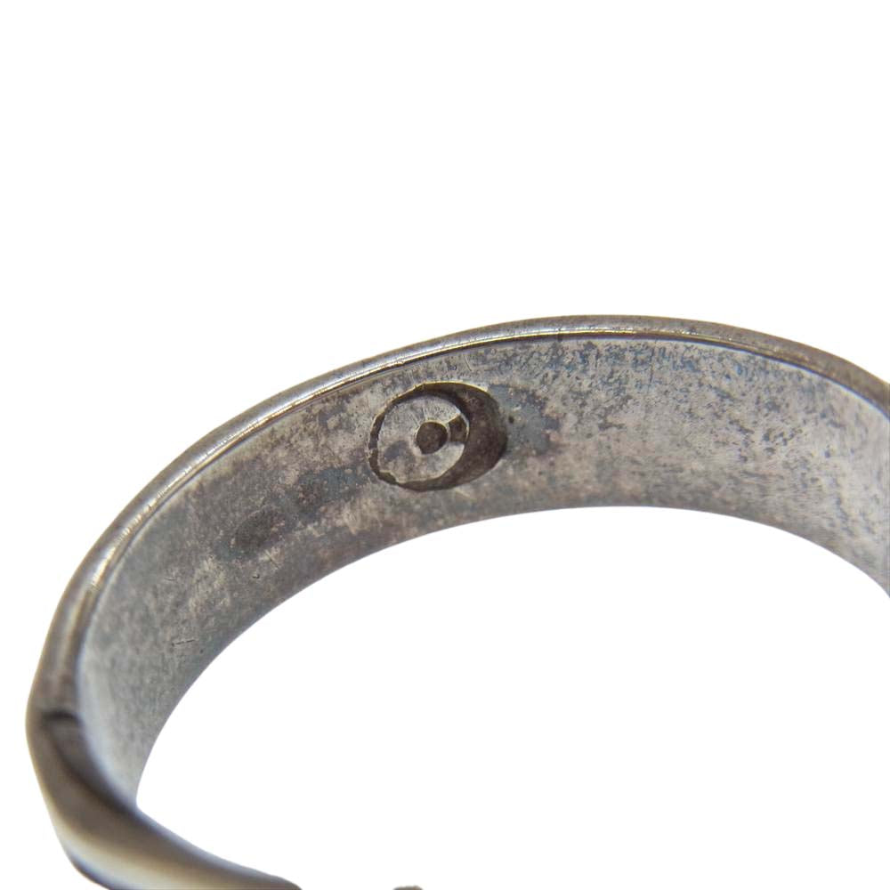 ALEX STREETER アレックスストリーター 国内取扱店証明書付属 HEART WING ONIX オニキス ハート ウイング リング【中古】