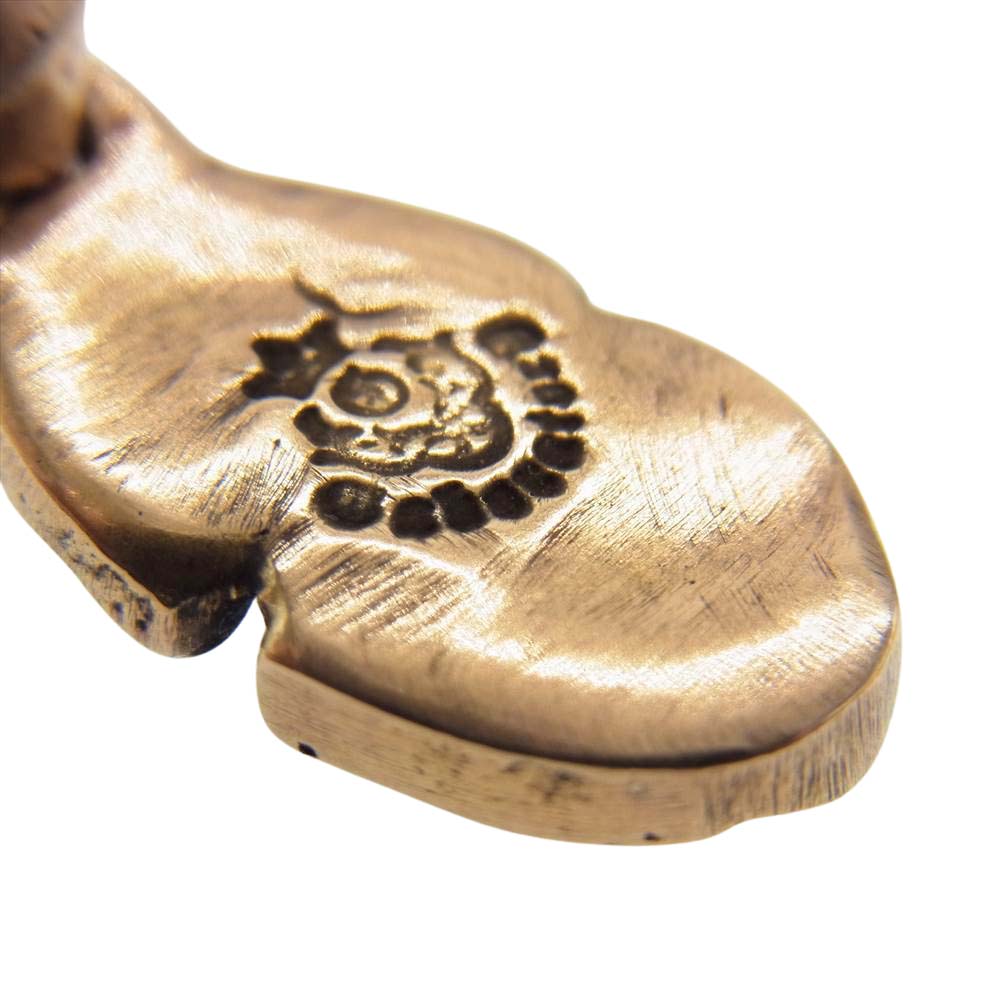 GABOR ガボール 国内取扱店証明書付属 18K ピンクゴールド スカルプテッド オーバル ペンダント ピンクゴールド系【中古】