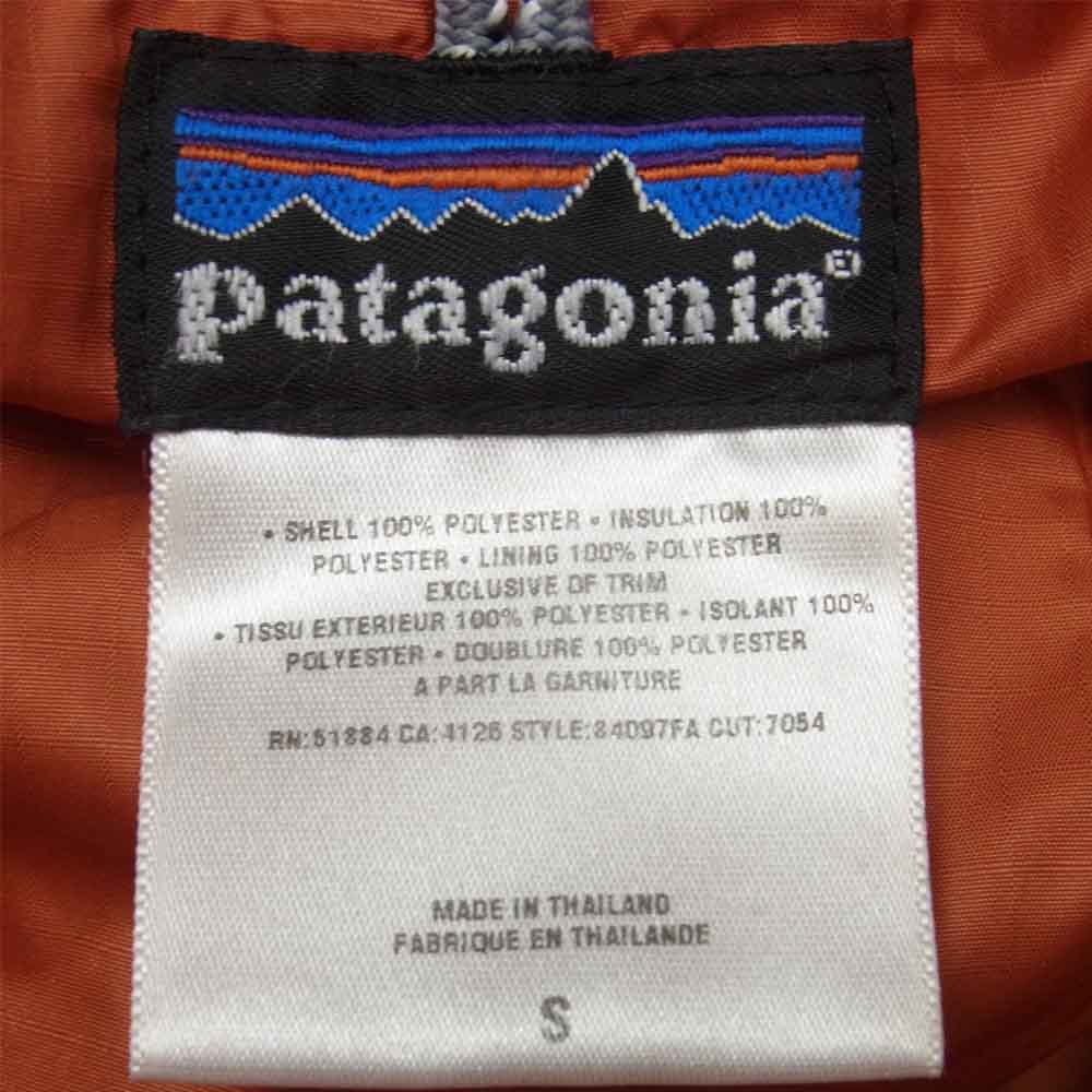 patagonia パタゴニア 84097FA 2003 DAS PARKA ダスパーカー ジャケット HOT LAVA ホットラヴァ オレンジ系 S【中古】