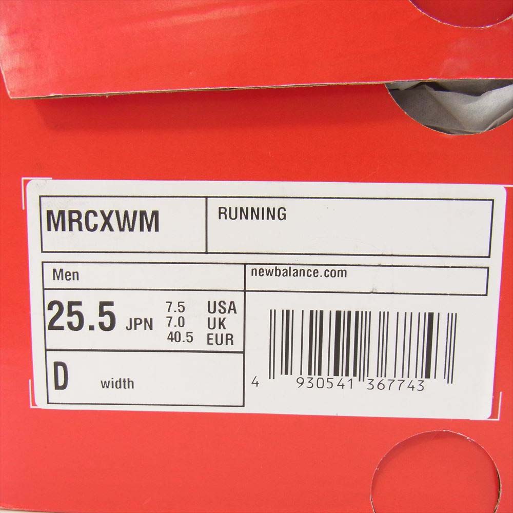 NEW BALANCE ニューバランス MRCXWM FuelCell TC M WM ランニング シューズ 25.5【新古品】【未使用】【中古】