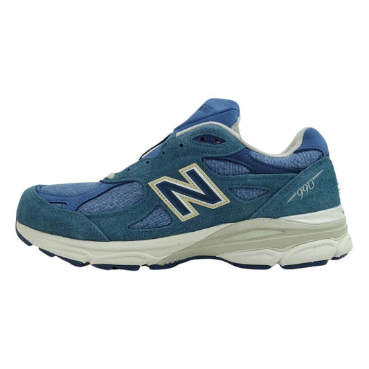 NEW BALANCE ニューバランス Levi's リーバイス M990LI3 インディゴ スニーカー インディゴブルー系 27.5cm【新古品】【未使用】【中古】
