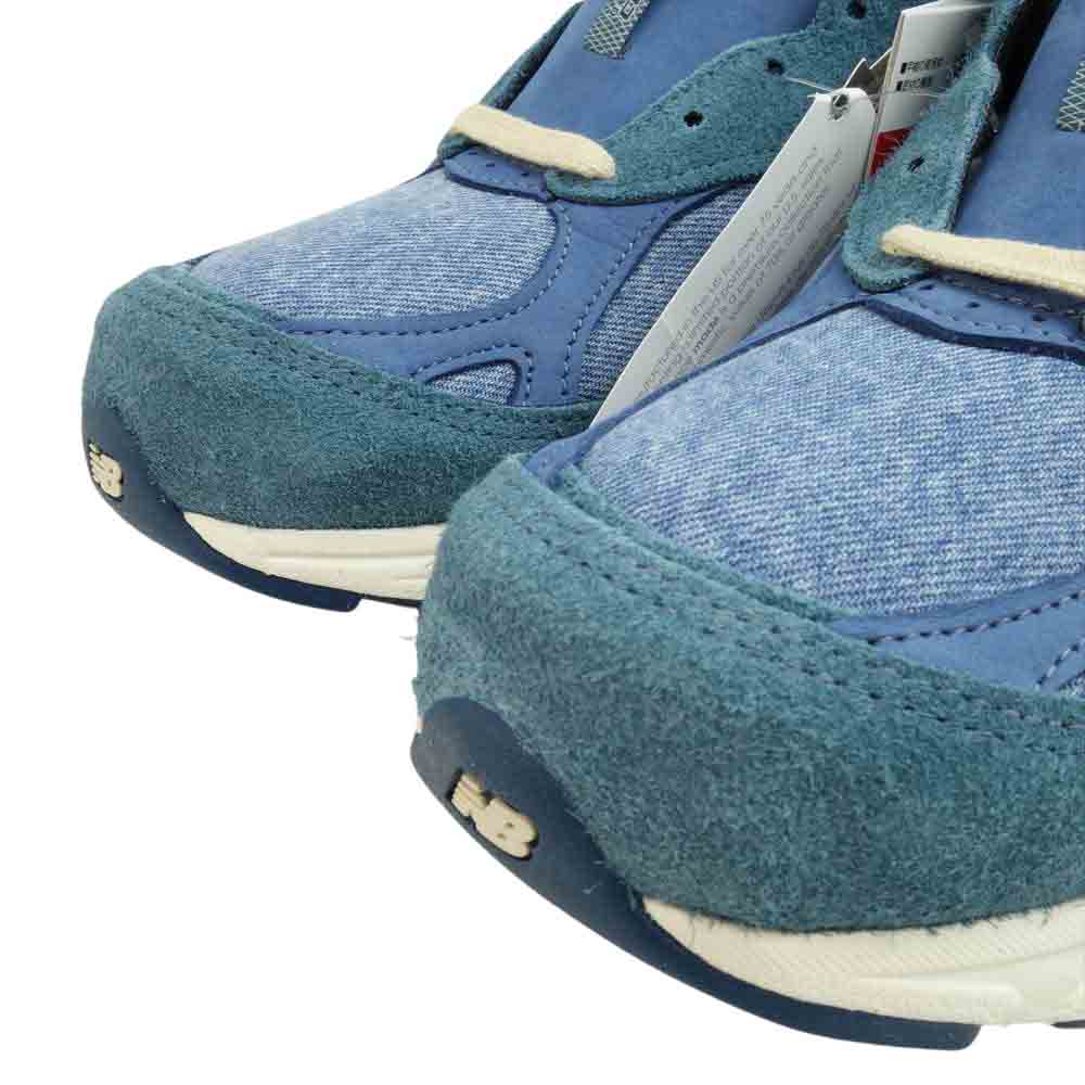 NEW BALANCE ニューバランス Levi's リーバイス M990LI3 インディゴ スニーカー インディゴブルー系 27.5cm【新古品】【未使用】【中古】