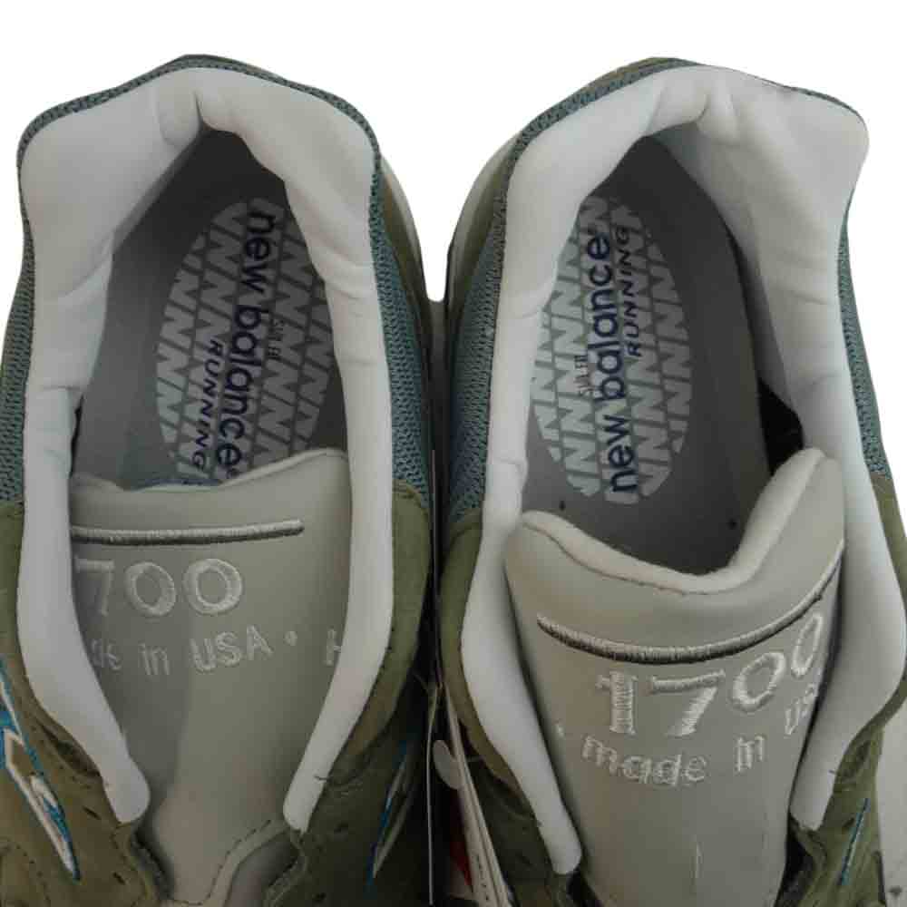 NEW BALANCE ニューバランス USA製 M1700JP スティールブルー 26【新古品】【未使用】【中古】