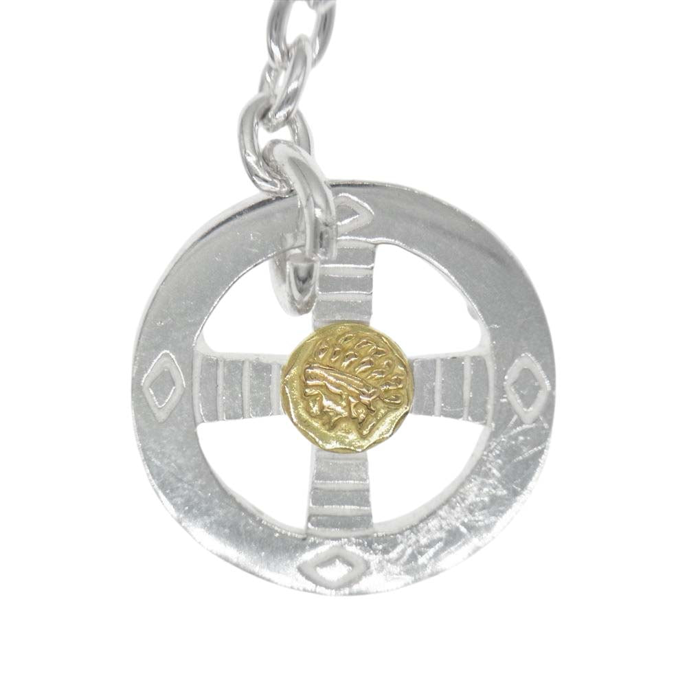 タディアンドキング  K18 インディアンメタル イーグルフック 細丸 チェーン【中古】