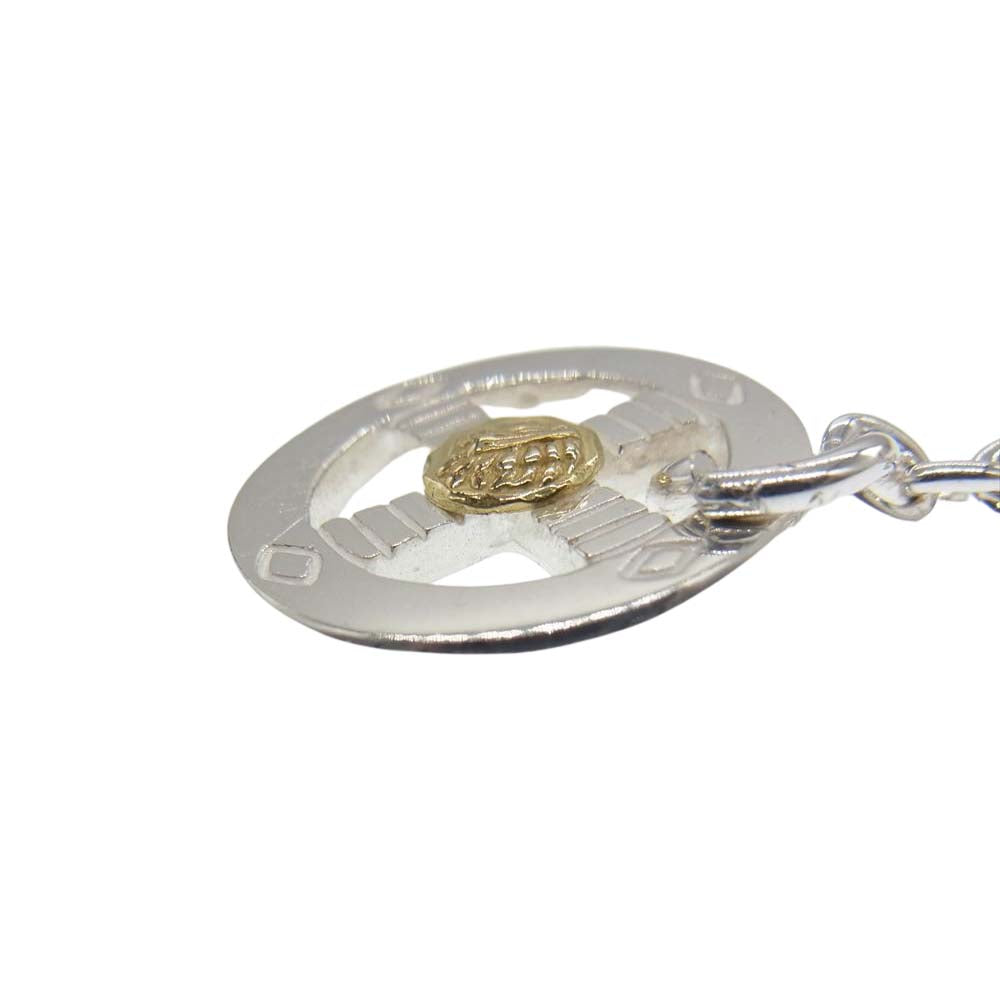 タディアンドキング  K18 インディアンメタル イーグルフック 細丸 チェーン【中古】