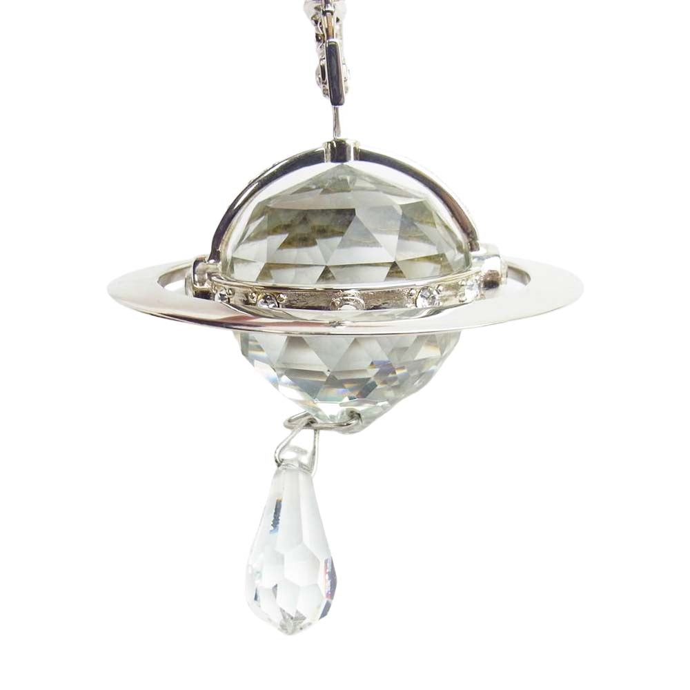 Vivienne Westwood ヴィヴィアンウエストウッド Crystal Giant Orb Pendant クリスタル ドロップ ジャイアント オーブ ネックレス【中古】