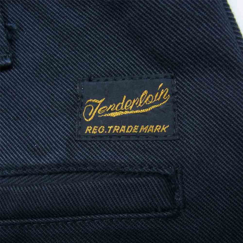 TENDERLOIN テンダーロイン T-BDP T/C チノ パンツ 日本製 ブラック系 XS【中古】