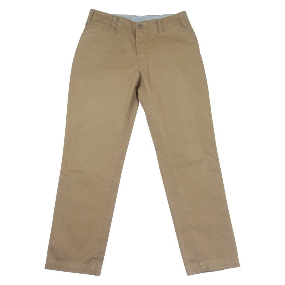 TENDERLOIN テンダーロイン T-BDP T/C チノパンツ 日本製 カーキ系 XS【中古】