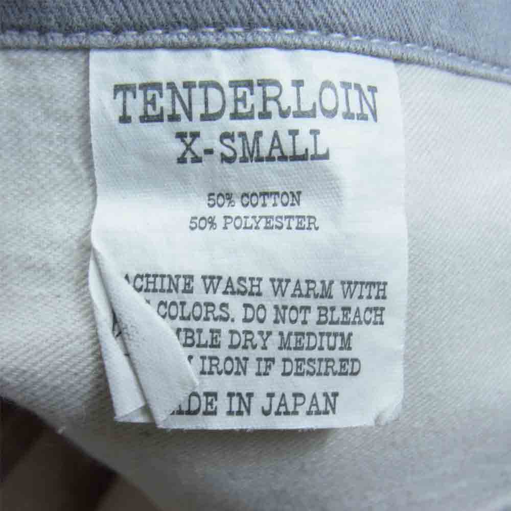 TENDERLOIN テンダーロイン T-BDP T/C チノパンツ 日本製 カーキ系 XS【中古】