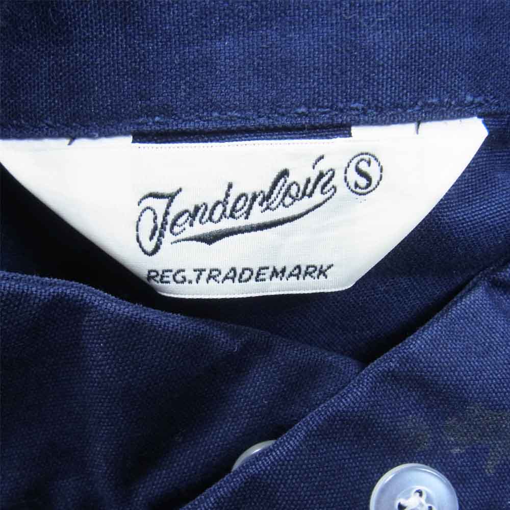 TENDERLOIN テンダーロイン T-RACING ZIP JKT レーシング ジップ ジャケット ネイビー系 S【中古】
