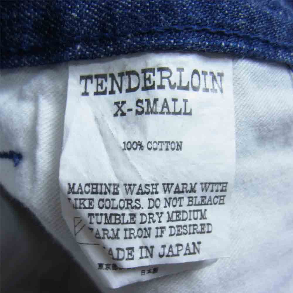 TENDERLOIN テンダーロイン T-BDP DENIM デニムパンツ デニム インディゴブルー系 XS【中古】