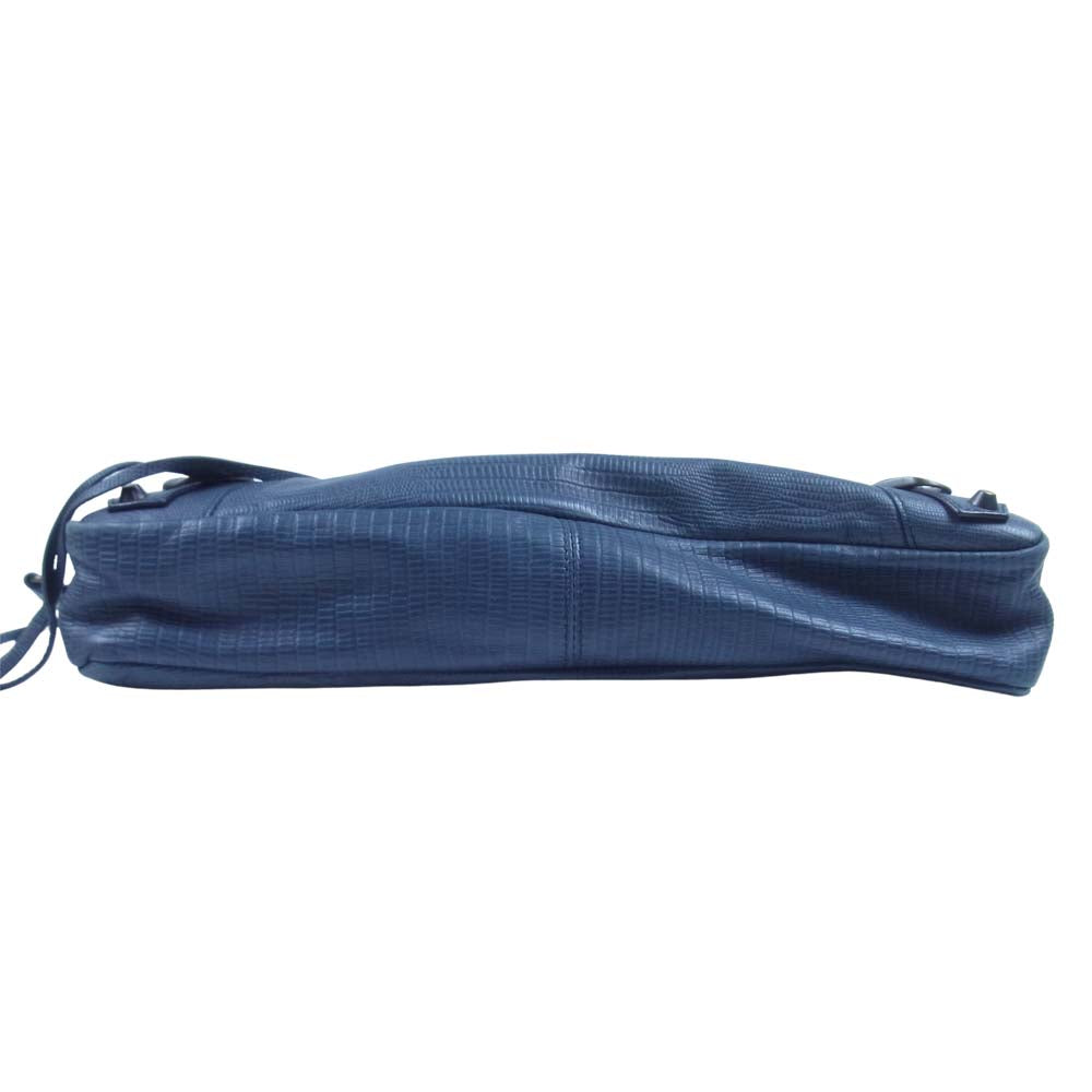 BALENCIAGA バレンシアガ 103208 10周年 ザ ファースト 2way ハンドバッグ ネイビー系【中古】