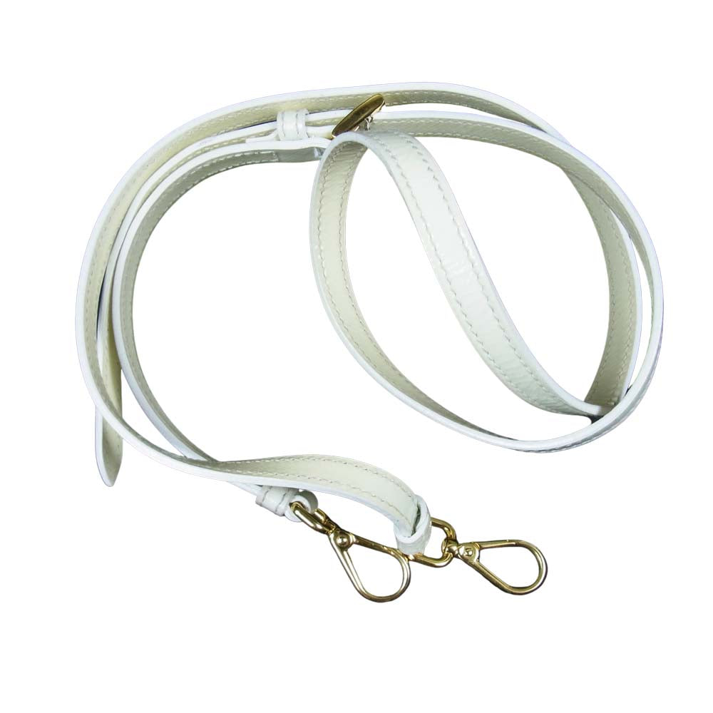 PRADA プラダ サフィアーノ 2way ハンドバッグ ショルダー オフホワイト系【中古】
