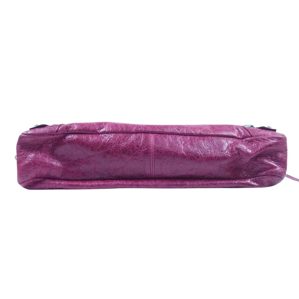 BALENCIAGA バレンシアガ 103208 N7159Q ザ ファースト 2way ハンドバッグ エンジ系【中古】