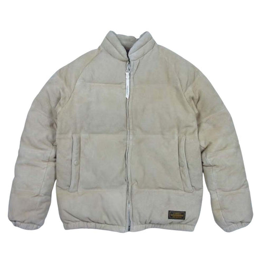 NEIGHBORHOOD ネイバーフッド 17AW  172SZNH-JKM10 SUEDE DOWN / GL-JKT スエード ダウン ジャケット ベージュ系 S【中古】