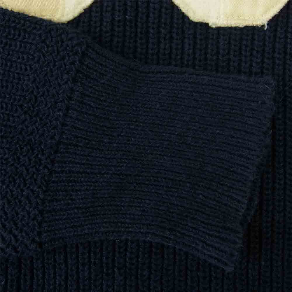 POLO RALPH LAUREN ポロ・ラルフローレン 1932 レタード ニット ネイビー系 S【中古】