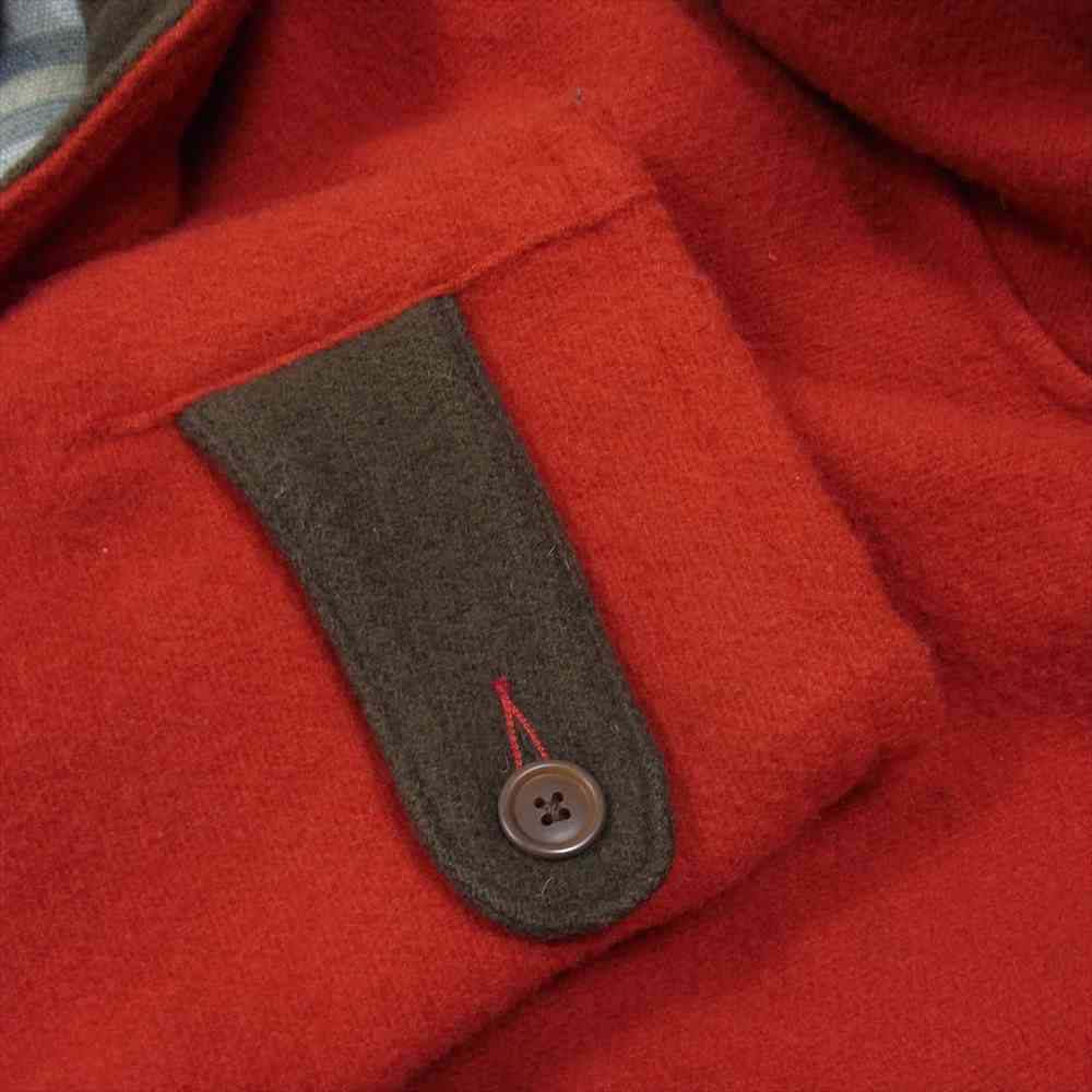 RRL ダブルアールエル 90s USA製 第一期 三つ星タグ ショールカラー コート ジャケット レッド系 M【中古】