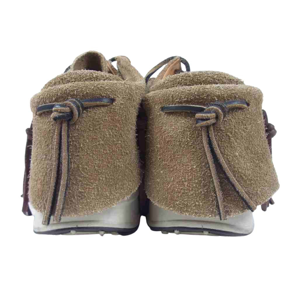 VISVIM ビズビム FBT Suede Moccasin スエード モカシン ブーツ ベージュ系 表記無し(内寸約26.5cm)【中古】