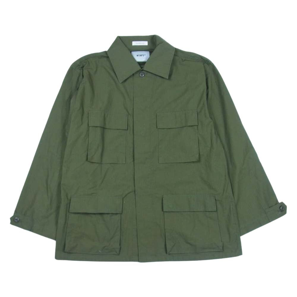 23ss wtaps JUNGLE NYCO LS 02 オリーブ - 通販 - hydro-mineral.net