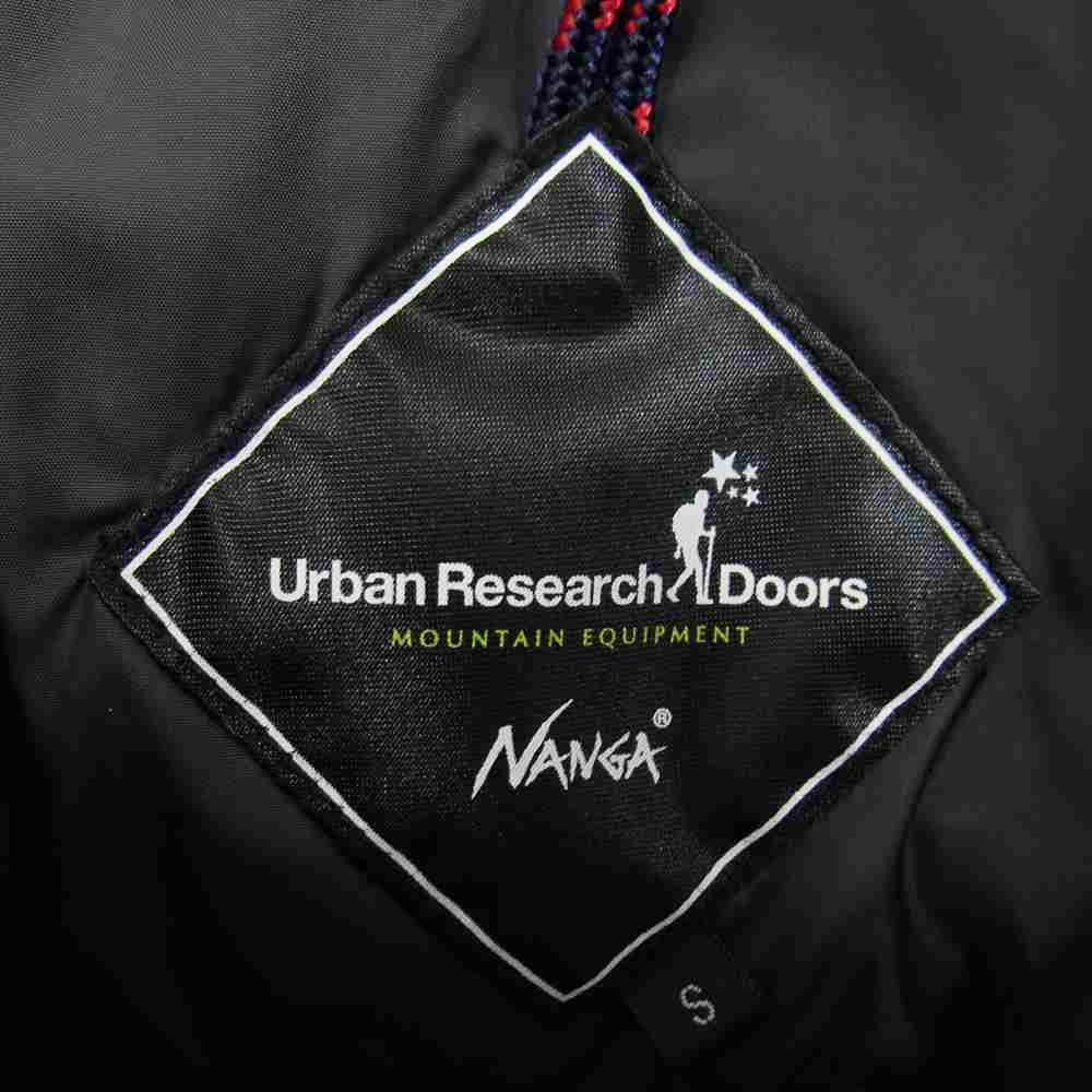 NANGA ナンガ DM13-5001 × URBAN RESEARCH アーバンリサーチ ダウン ジャケット ネイビー系 S【中古】