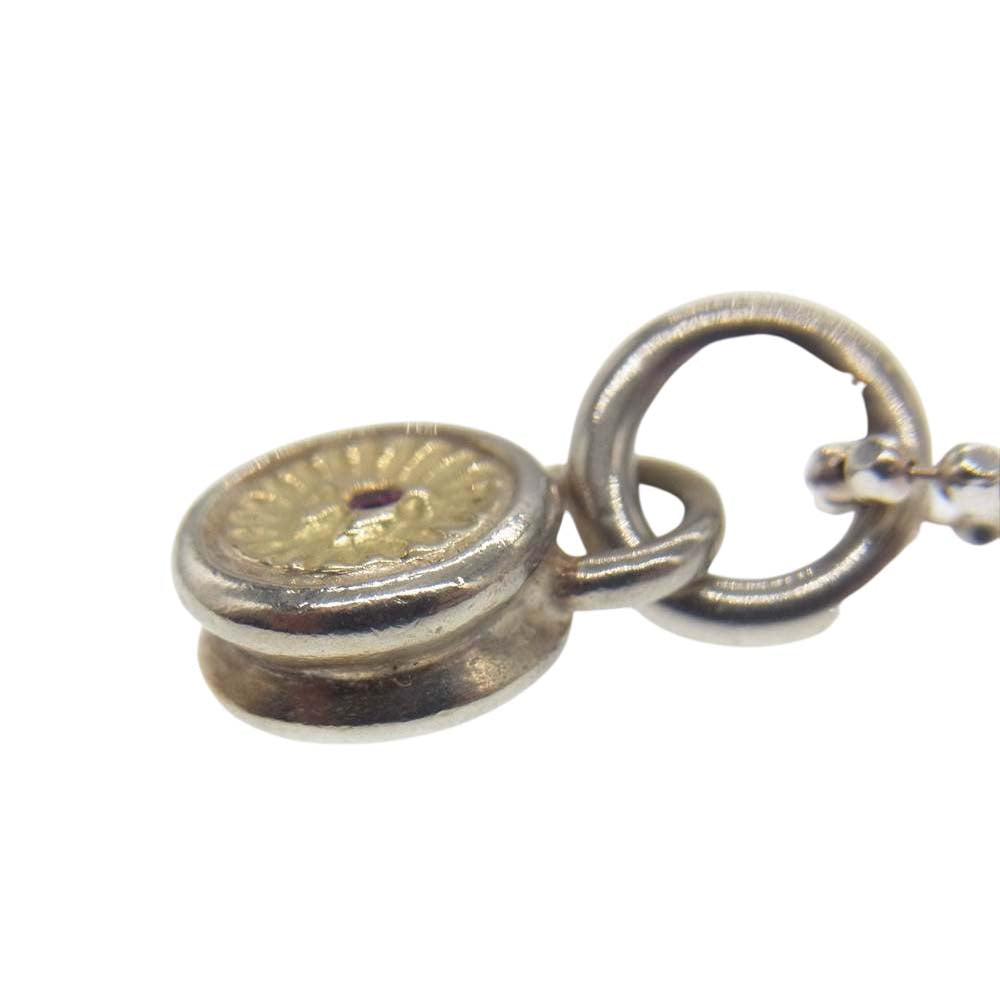 WINGROCK ウィングロック 18K 金メタル ルビー イーグル チャーム ペンダント【中古】