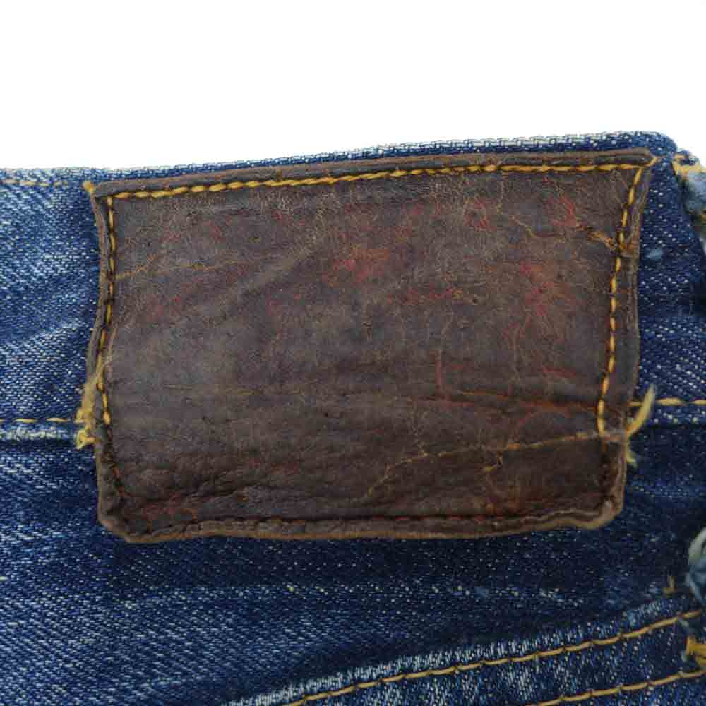 Levi's リーバイス ヴィンテージ オリジナル 501xx 革パッチ ボタン裏ドット刻印 デニム パンツ インディゴブルー系【中古】