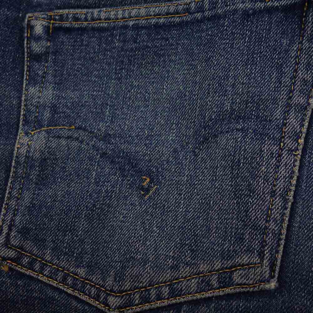 Levi's リーバイス ヴィンテージ オリジナル 501xx 革パッチ ボタン裏ドット刻印 デニム パンツ インディゴブルー系【中古】