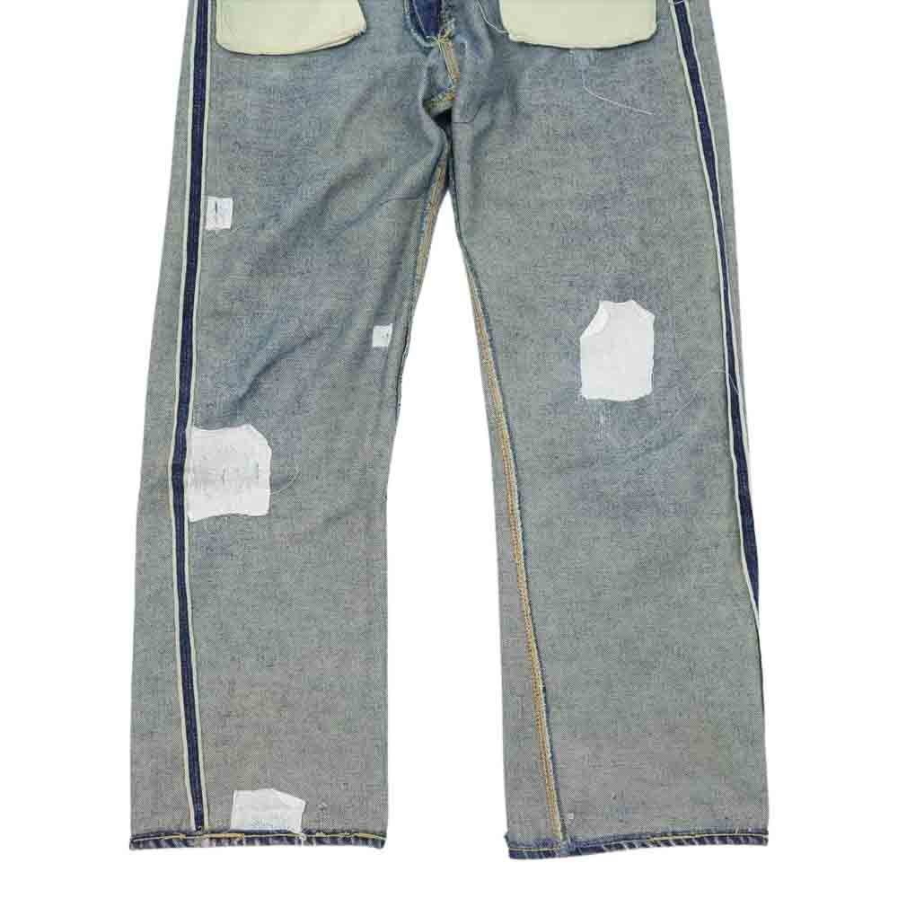 Levi's リーバイス ヴィンテージ オリジナル 501xx 革パッチ ボタン裏ドット刻印 デニム パンツ インディゴブルー系【中古】