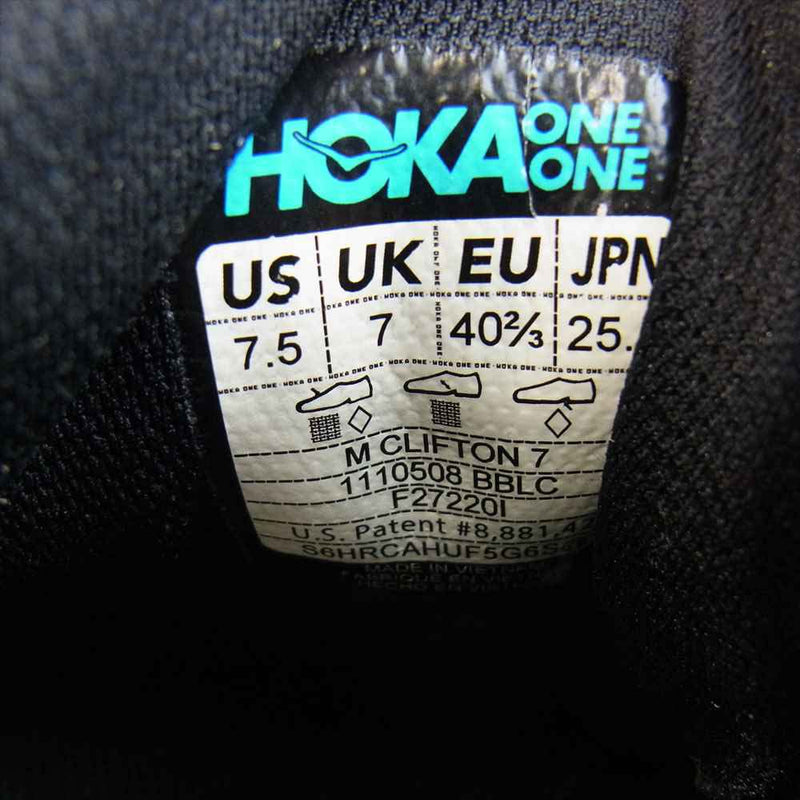 HOKA ONE ONE ホカ オネオネ F27220I M CLIFTON 7 クリフトン