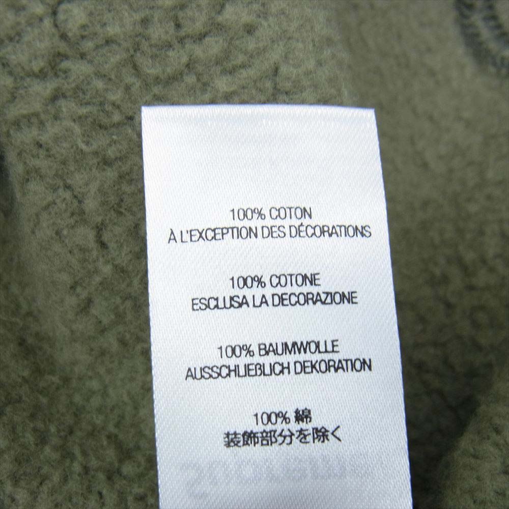 Supreme シュプリーム 21AW WTAPS Sic'em! Hooded Sweatshirt ダブルタップス フーデッド スウェットシャツ プルオーバー パーカー カーキ系 M【新古品】【未使用】【中古】