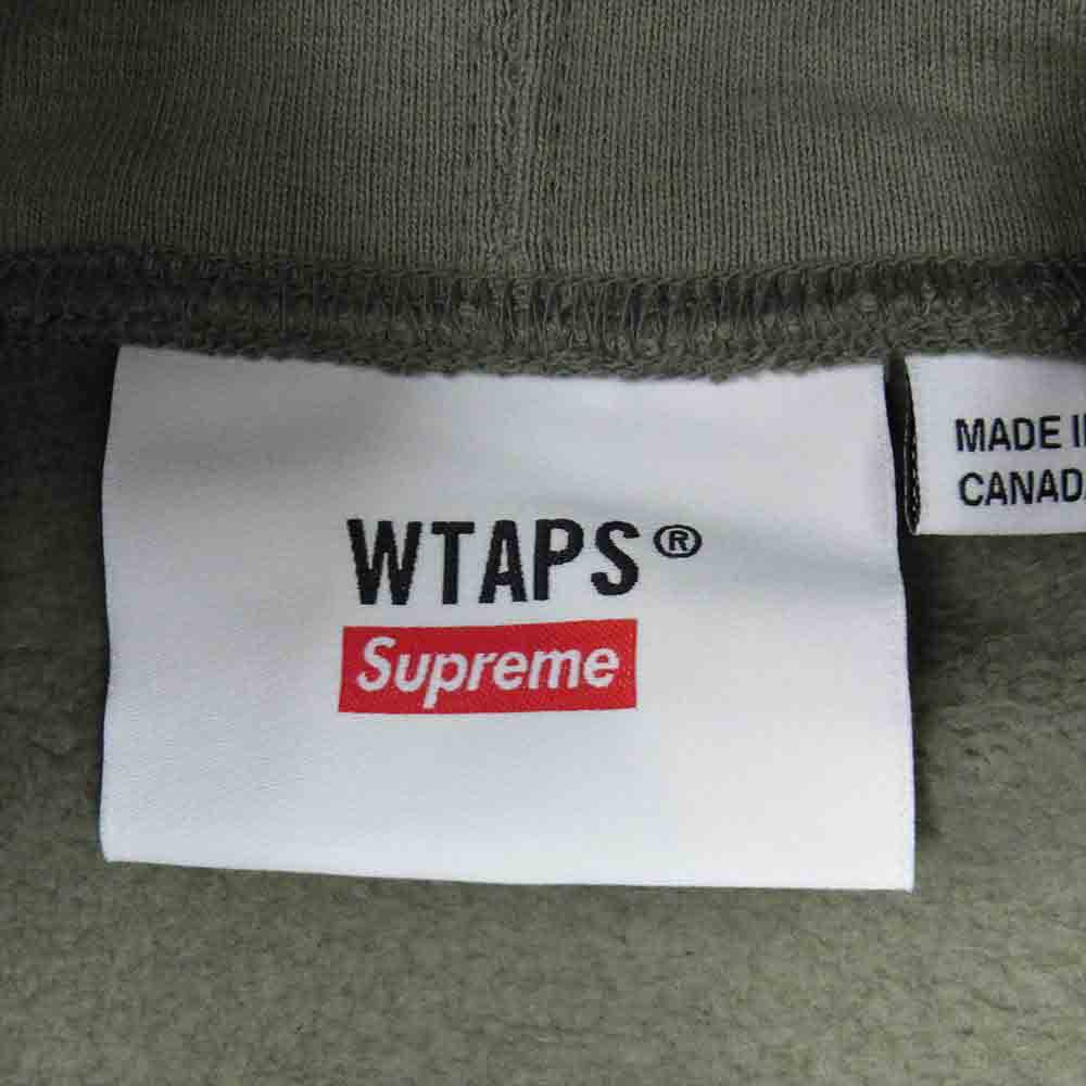 Supreme × WTAPS sic'em Hooded Sweatshirt