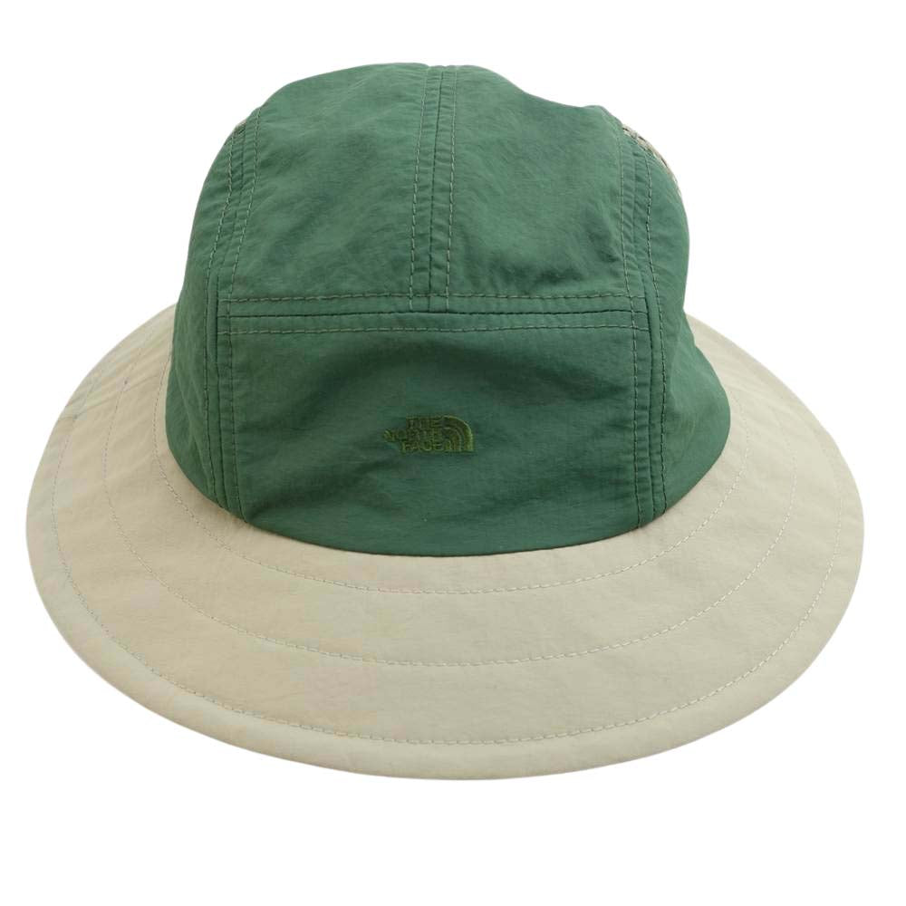THE NORTH FACE ノースフェイス NN8105N PURPLE LABEL Lounge Field Hat パープルレーベル ラウンジ フィールド ハット グリーン系 F【中古】