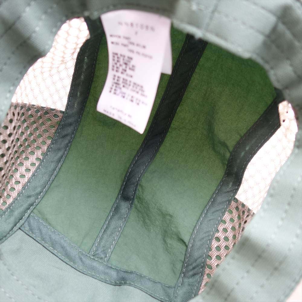 THE NORTH FACE ノースフェイス NN8105N PURPLE LABEL Lounge Field Hat パープルレーベル ラウンジ フィールド ハット グリーン系 F【中古】