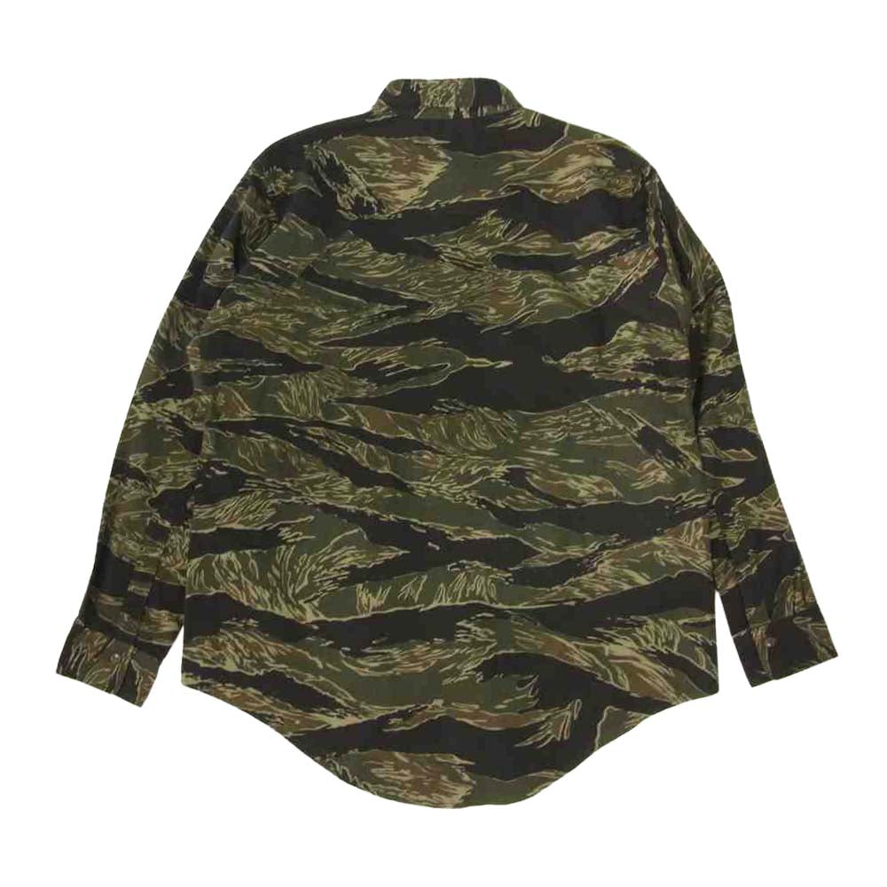 SASAFRAS ササフラス SF-201721 Green Thumb Shirt グリーン サム シャツ カーキ系 M【新古品】【未使用】【中古】