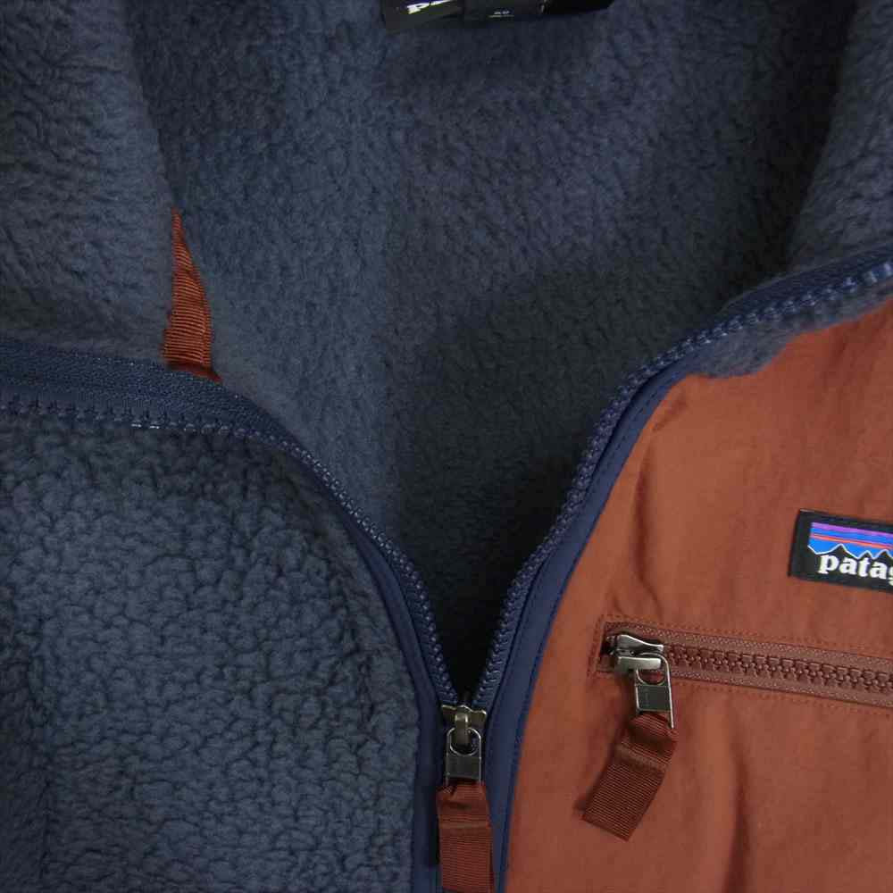 patagonia パタゴニア 21AW 22790 Retro Pile P/O レトロ パイル プルオーパー フリース ネイビー系 M【新古品】【未使用】【中古】