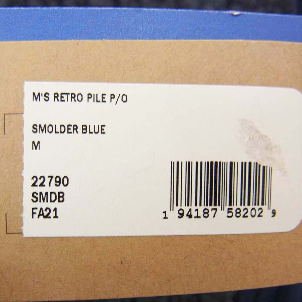 patagonia パタゴニア 21AW 22790 Retro Pile P/O レトロ パイル プルオーパー フリース ネイビー系 M【新古品】【未使用】【中古】
