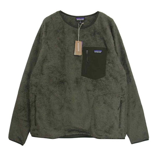 patagonia パタゴニア 21AW 25895 Los Gatos Fleece Crew ロス ガトス フリース クルーネック BASIN GREEN XL カーキ系 XL【新古品】【未使用】【中古】