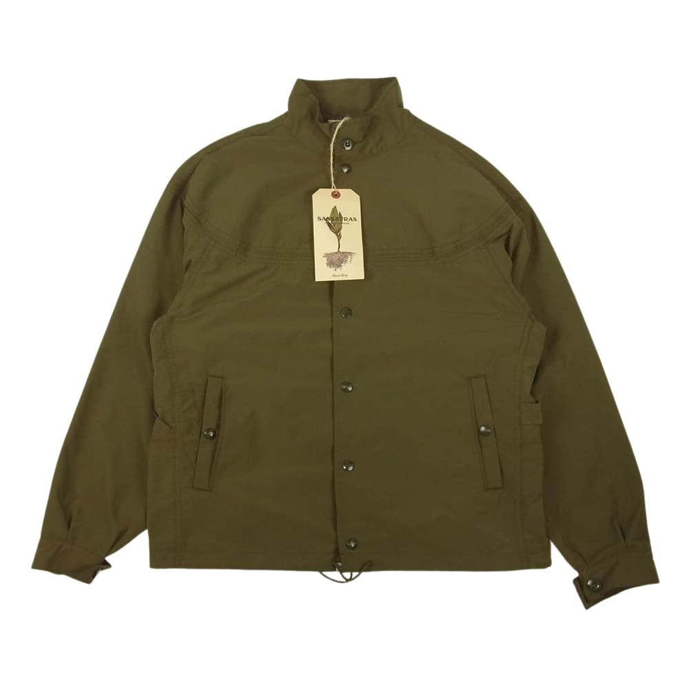 SASAFRAS ササフラス SF-201676 Gardener Cap JACKET ガーデナー キャップ ジャケット  オリーブ系 S【新古品】【未使用】【中古】