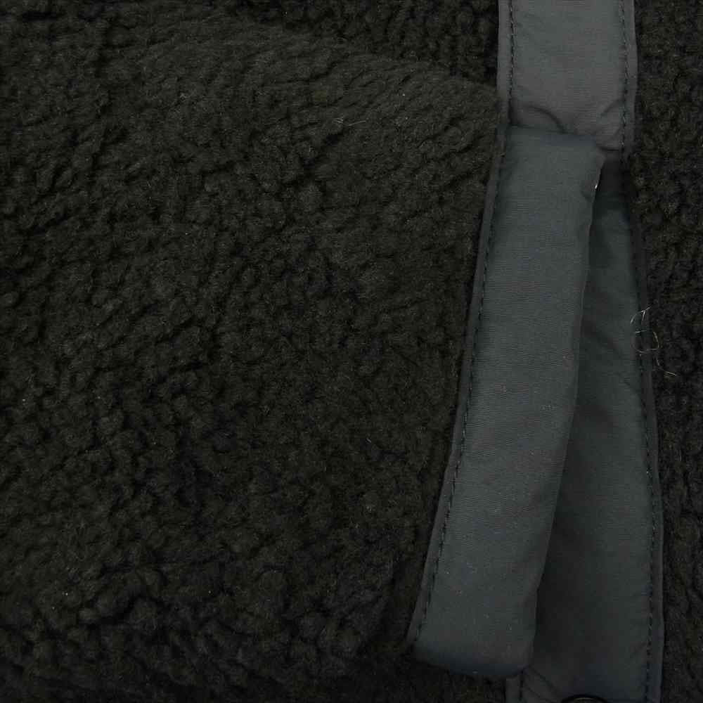 SASAFRAS ササフラス SF-191519 Crazy Gardener Jacket Nylon Quilt Taffeta Boa クレイジー ガーデナー ジャケット ナイロンタフタ ボア ブラック系 S【新古品】【未使用】【中古】