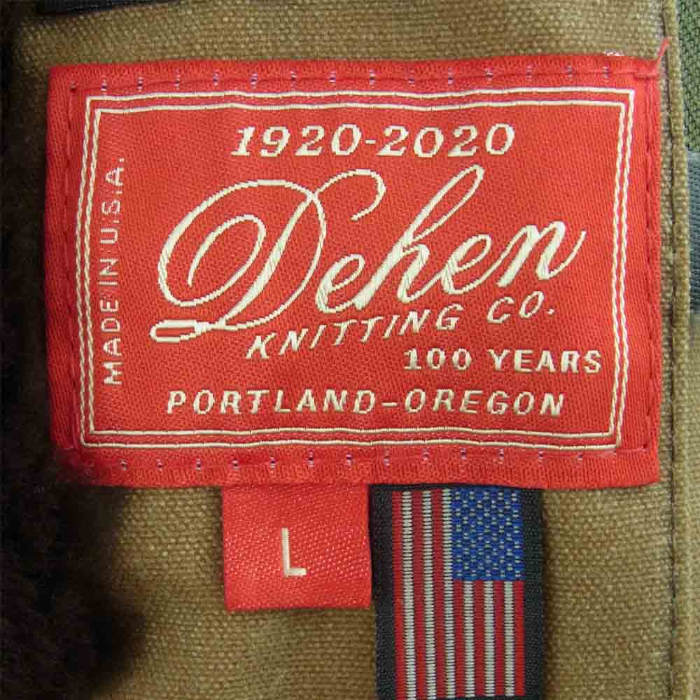 WESCO ウエスコ DEHEN N-1 ワックスコットン デッキ ジャケット アメリカ製 カーキベージュ系 L【美品】【中古】