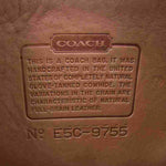 COACH コーチ 9755 USA製 レザー ショルダー バッグ ショルダーバッグ ブラウン系【中古】