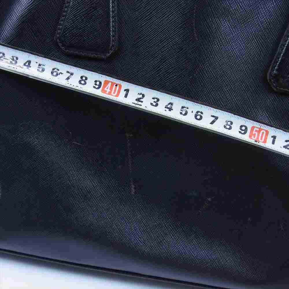 PRADA プラダ サフィアーノ ブリーフケース バッグ ブラック系【中古】